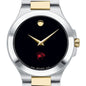 Richmond Men's Movado Collection Two-Tone Watch with Black Dial Shot #1