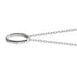Richmond Monica Rich Kosann "Carpe Diem" Poesy Ring Necklace in Silver Shot #3