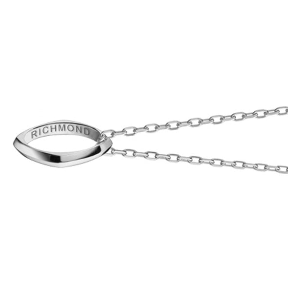 Richmond Monica Rich Kosann Poesy Ring Necklace in Silver Shot #3
