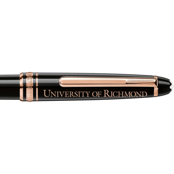 Richmond Montblanc Meisterstück Classique Ballpoint Pen in Red Gold Shot #2