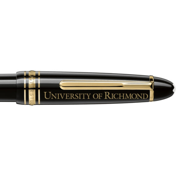Richmond Montblanc Meisterstück Midsize Ballpoint Pen in Gold Shot #2
