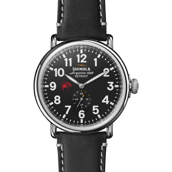 Richmond Shinola Watch, The Runwell 47 mm Black Dial Shot #2