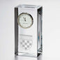 Richmond Tall Glass Desk Clock by Simon Pearce Shot #1
