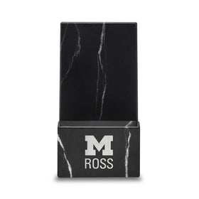 Ross School of Business Marble Phone Holder Shot #1