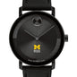 Ross School of Business Men's Movado BOLD with Black Leather Strap Shot #1