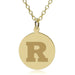 Rutgers 14K Gold Pendant & Chain