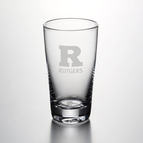 Rutgers Ascutney Pint Glasses by Simon Pearce Shot #1
