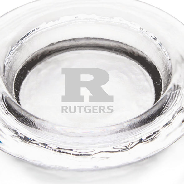 Rutgers Glass Wine Coaster by Simon Pearce Shot #2