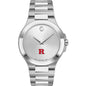 Rutgers Men's Movado Collection Stainless Steel Watch with Silver Dial Shot #2