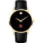 Rutgers Men's Movado Gold Museum Classic Leather Shot #2