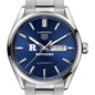 Rutgers Men's TAG Heuer Carrera with Blue Dial & Day-Date Window Shot #1