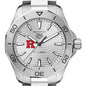 Rutgers Men's TAG Heuer Steel Aquaracer with Silver Dial Shot #1