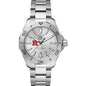 Rutgers Men's TAG Heuer Steel Aquaracer with Silver Dial Shot #2
