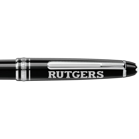 Rutgers Montblanc Meisterstück Classique Ballpoint Pen in Platinum Shot #2