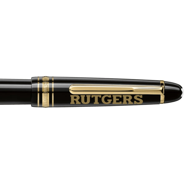 Rutgers Montblanc Meisterstück Classique Fountain Pen in Gold Shot #2