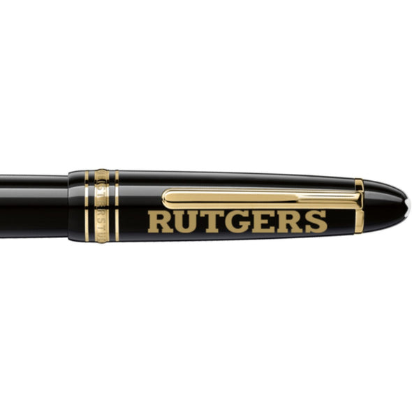 Rutgers Montblanc Meisterstück LeGrand Rollerball Pen in Gold Shot #2
