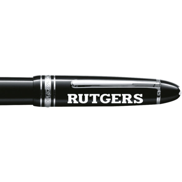Rutgers Montblanc Meisterstück LeGrand Rollerball Pen in Platinum Shot #2