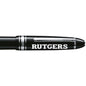 Rutgers Montblanc Meisterstück LeGrand Rollerball Pen in Platinum Shot #2