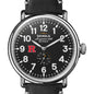 Rutgers Shinola Watch, The Runwell 47mm Black Dial Shot #1