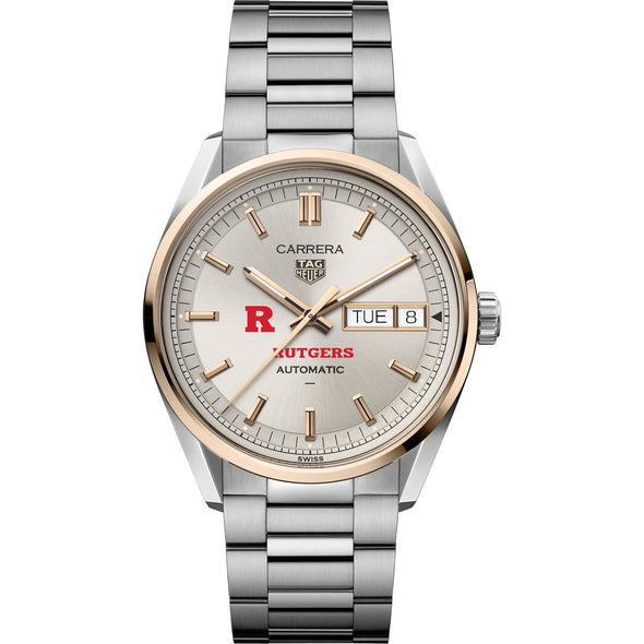 Rutgers TAG Heuer Carrera Automatic Day-Date 18K 5N Rose Gold Shot #2