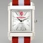 Rutgers University Collegiate Watch with RAF Nylon Strap for Men Shot #1