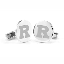 Rutgers University Cufflinks in Sterling Silver Shot #1