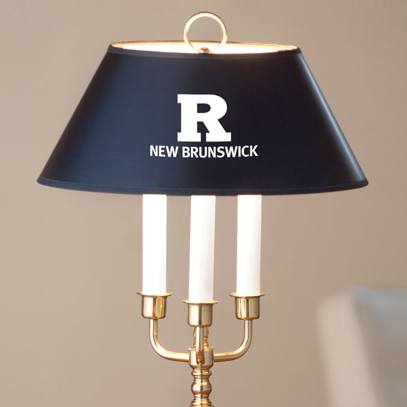 Rutgers University Lamp in Brass & Marble Shot #2