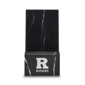 Rutgers University Marble Phone Holder Shot #1