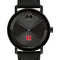 Rutgers University Men's Movado BOLD with Black Leather Strap Shot #1