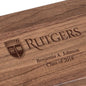 Rutgers University Solid Walnut Desk Box Shot #3