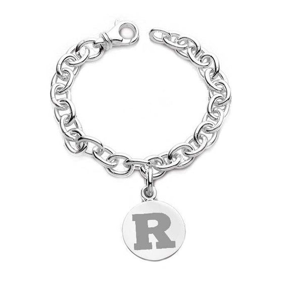 Rutgers University Sterling Silver Charm Bracelet Shot #1