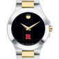 Rutgers Women's Movado Collection Two-Tone Watch with Black Dial Shot #1
