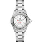 Rutgers Women's TAG Heuer Steel Aquaracer with Silver Dial Shot #2