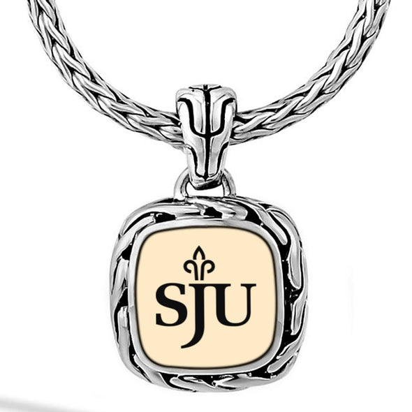 Saint Joseph&#39;s Classic Chain Necklace by John Hardy with 18K Gold Shot #3
