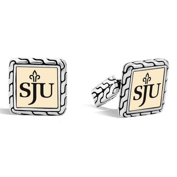 Saint Joseph's Cufflinks by John Hardy with 18K Gold Shot #2