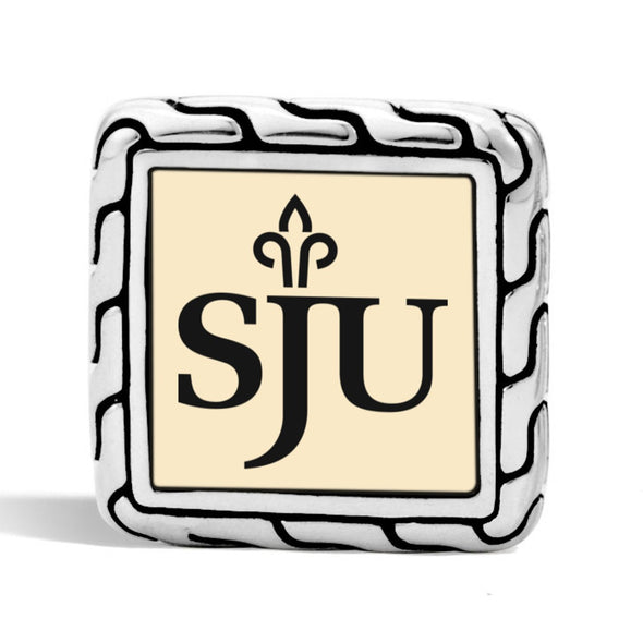 Saint Joseph&#39;s Cufflinks by John Hardy with 18K Gold Shot #3