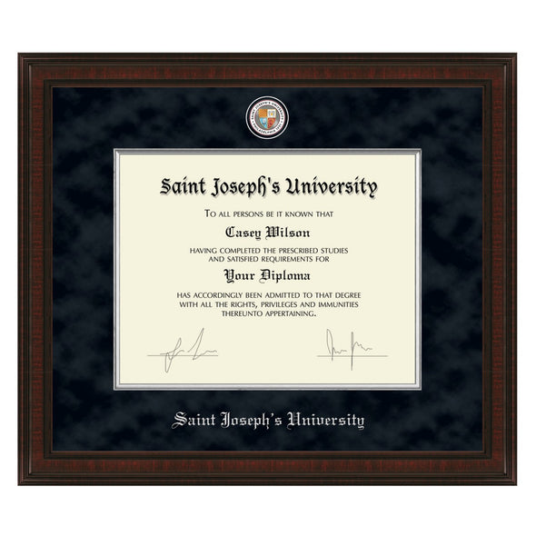 Saint Joseph's Diploma Frame - Excelsior Shot #1