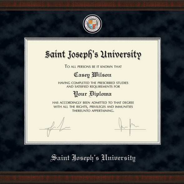 Saint Joseph&#39;s Diploma Frame - Excelsior Shot #2