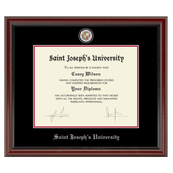 Saint Joseph's Diploma Frame - Masterpiece Shot #1