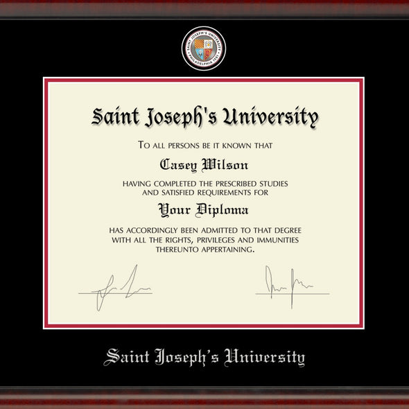 Saint Joseph&#39;s Diploma Frame - Masterpiece Shot #2