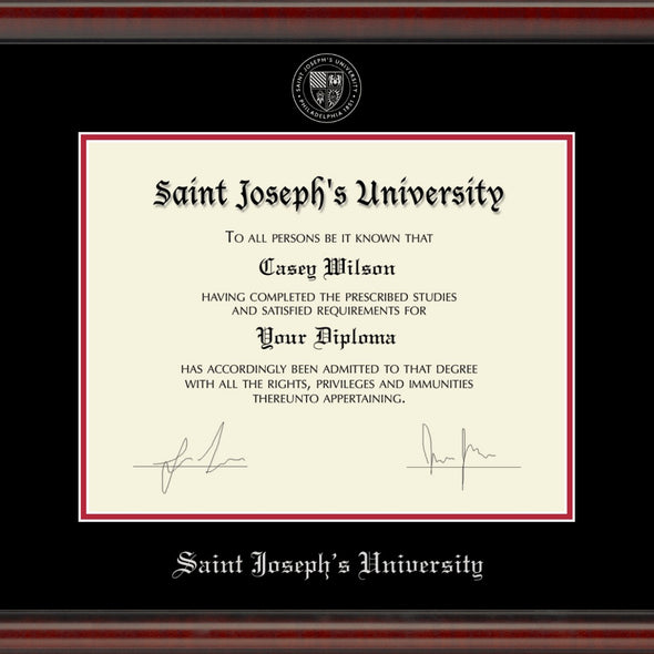Saint Joseph&#39;s Diploma Frame, the Fidelitas Shot #2