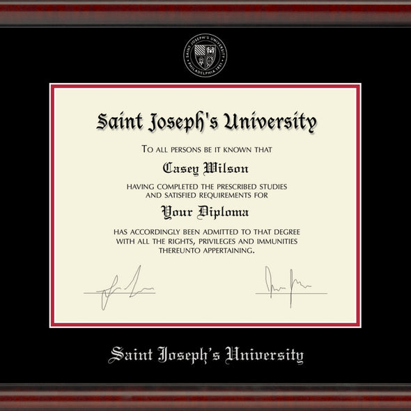 Saint Joseph's Diploma Frame, the Fidelitas Shot #2