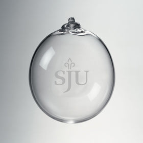 Saint Joseph's Glass Ornament by Simon Pearce Shot #1