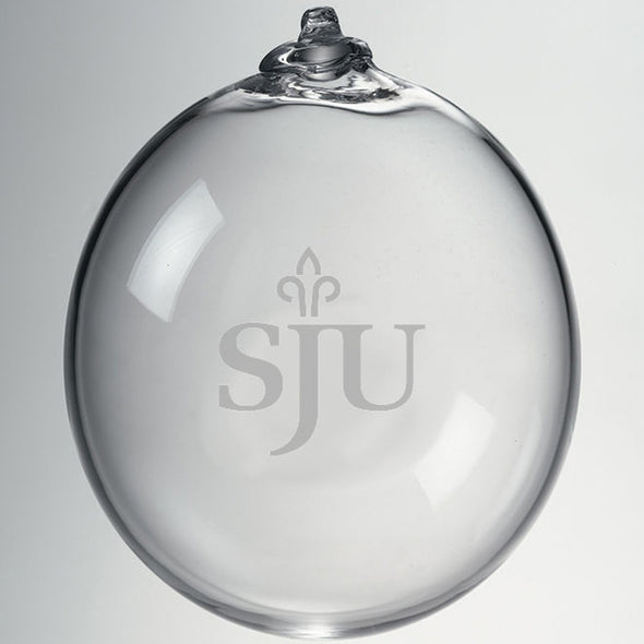 Saint Joseph&#39;s Glass Ornament by Simon Pearce Shot #2