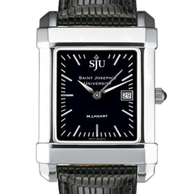 Saint Joseph's Men's Black Quad with Leather Shot #1