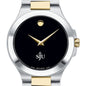 Saint Joseph's Men's Movado Collection Two-Tone Watch with Black Dial Shot #1