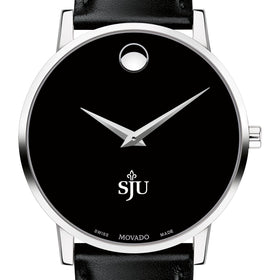 Saint Joseph's Men's Movado Museum with Leather Strap Shot #1