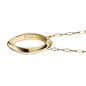 Saint Joseph's Monica Rich Kosann Poesy Ring Necklace in Gold Shot #3