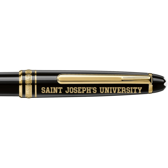 Saint Joseph&#39;s Montblanc Meisterstück Classique Ballpoint Pen in Gold Shot #2