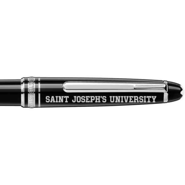 Saint Joseph's Montblanc Meisterstück Classique Ballpoint Pen in Platinum Shot #2